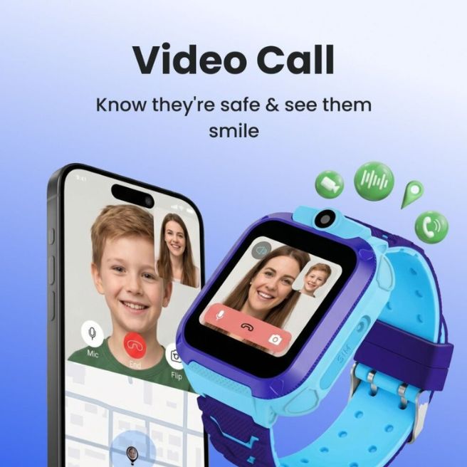 CubbyWatch setup with SIM card and parent app